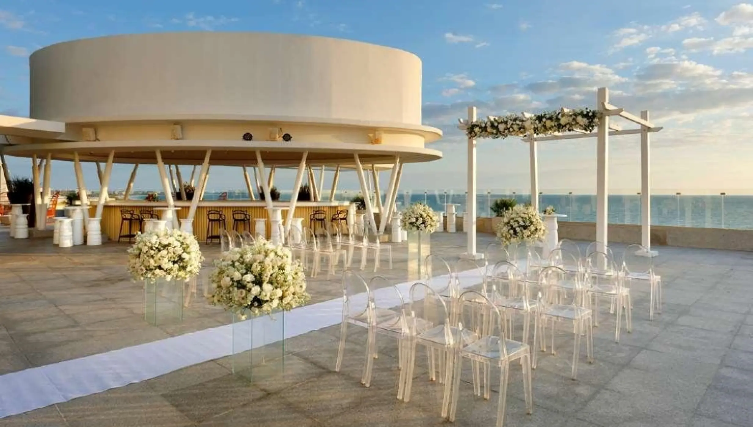 gravity terrace rooftop venue at trs coral