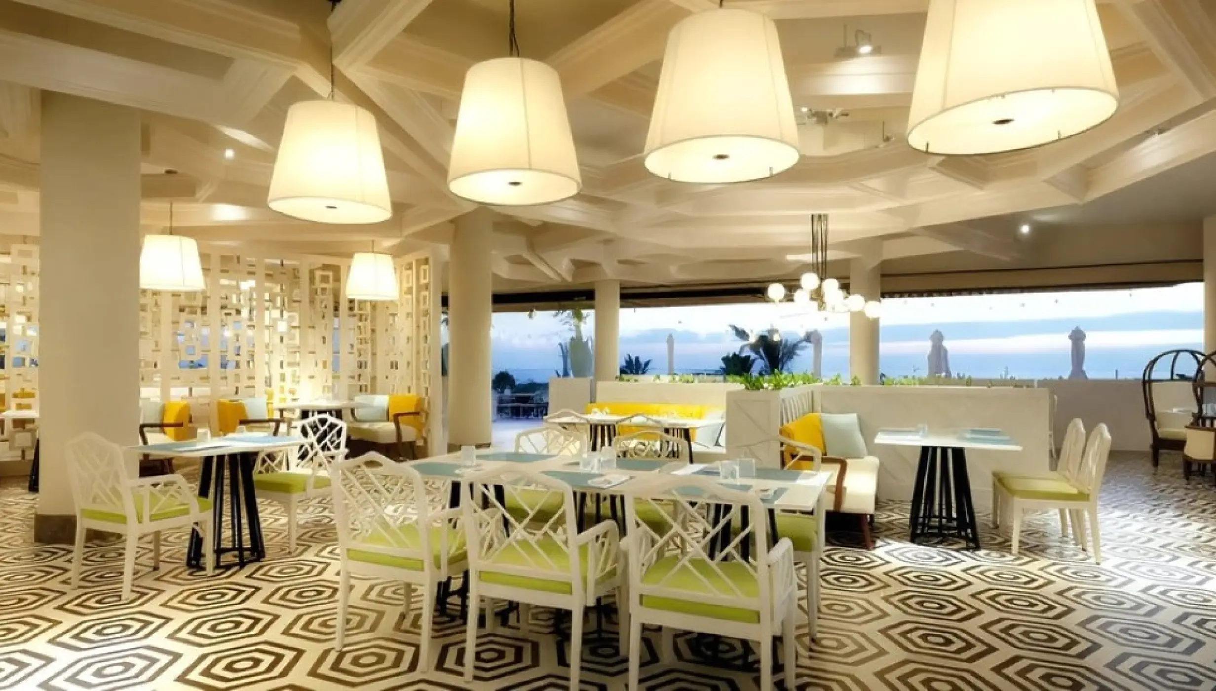 Helios Terrace restaurant at trs coral