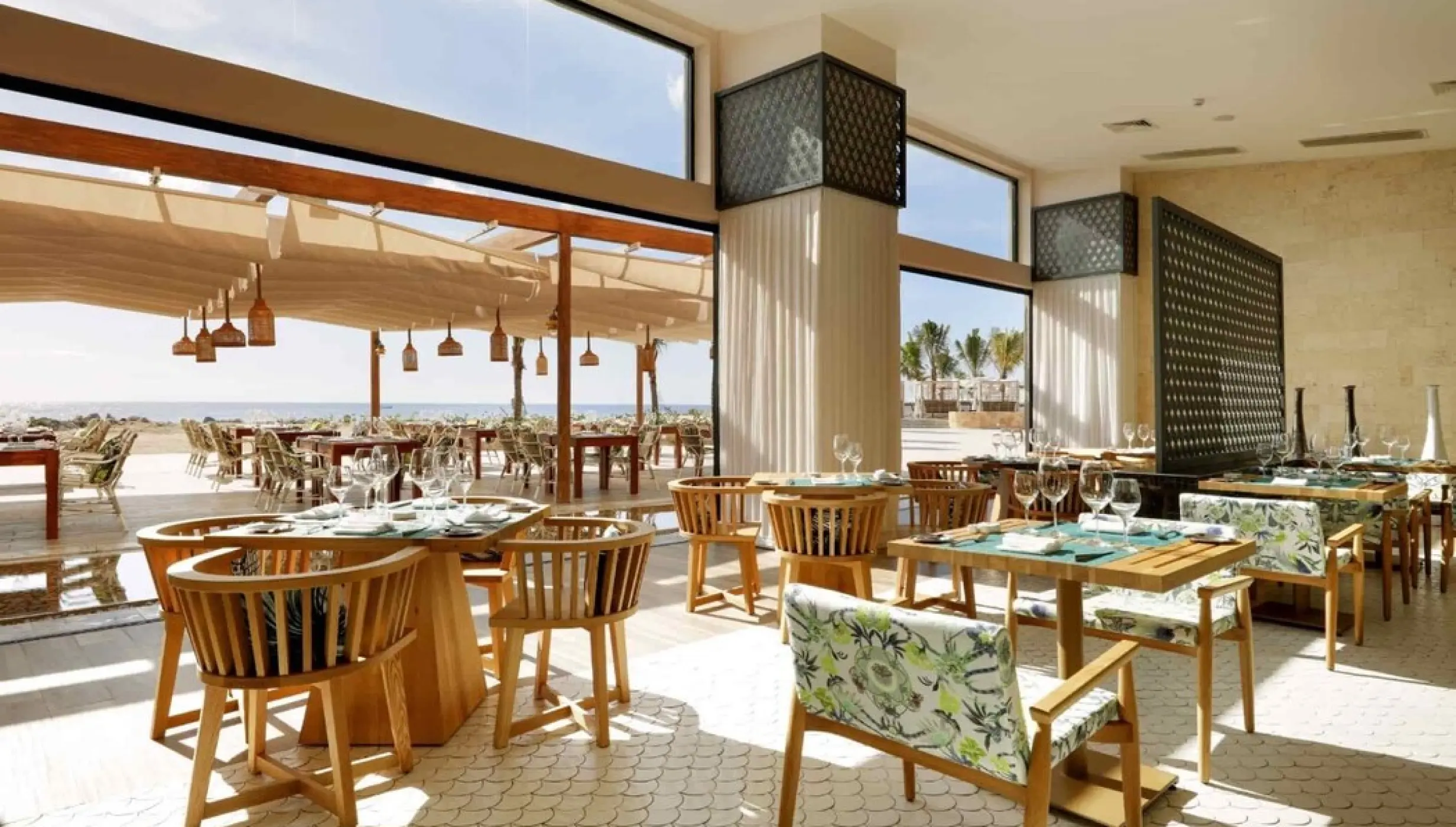 Helios Restaurant at trs yucatan