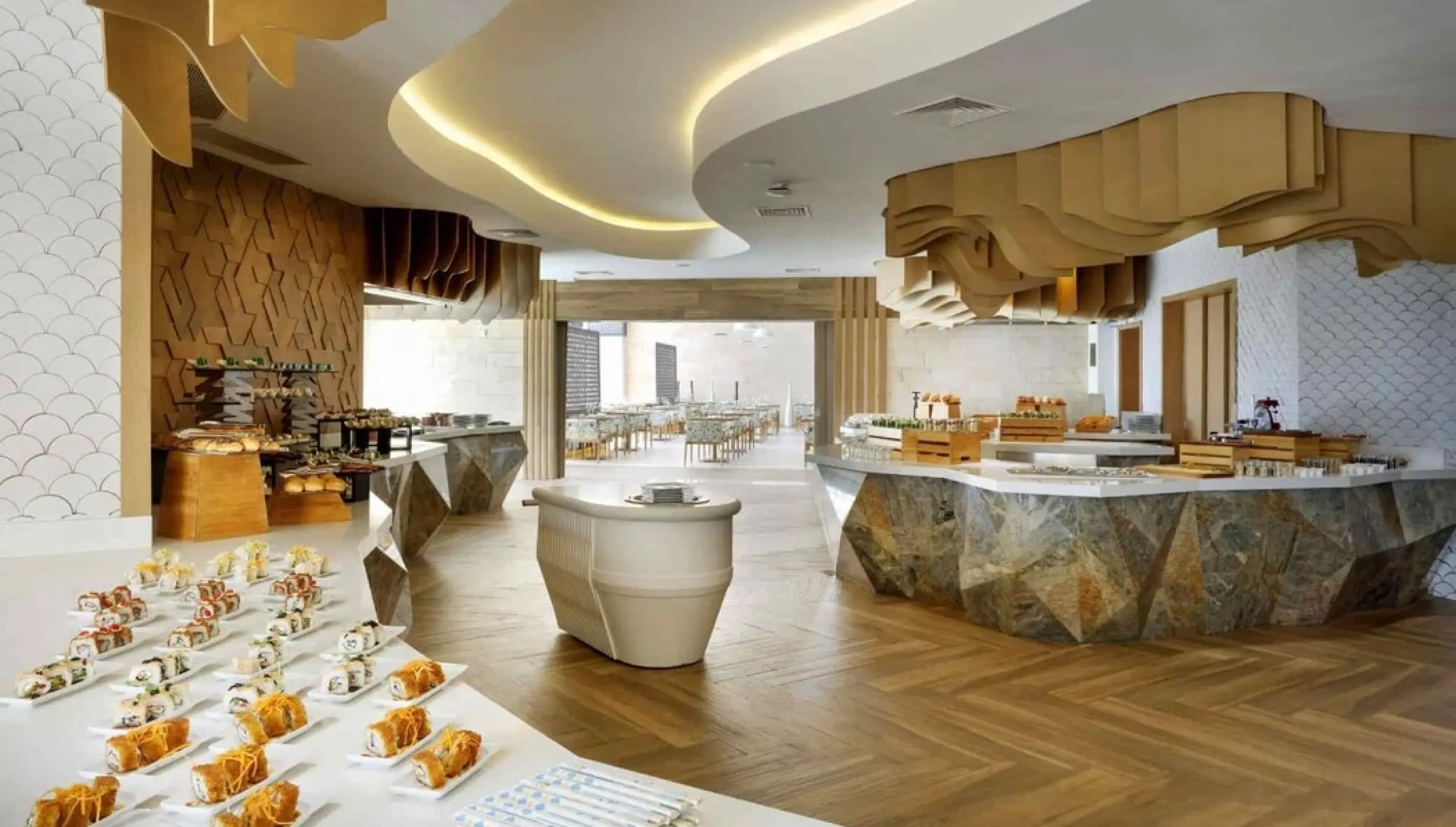 Helios Restaurant at trs yucatan