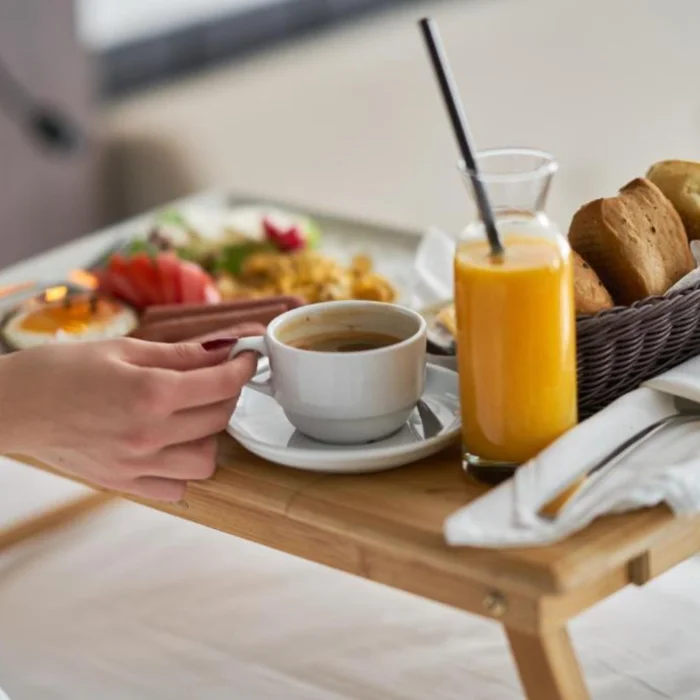 breakfast in bed at UNICO Riviera Nayarit