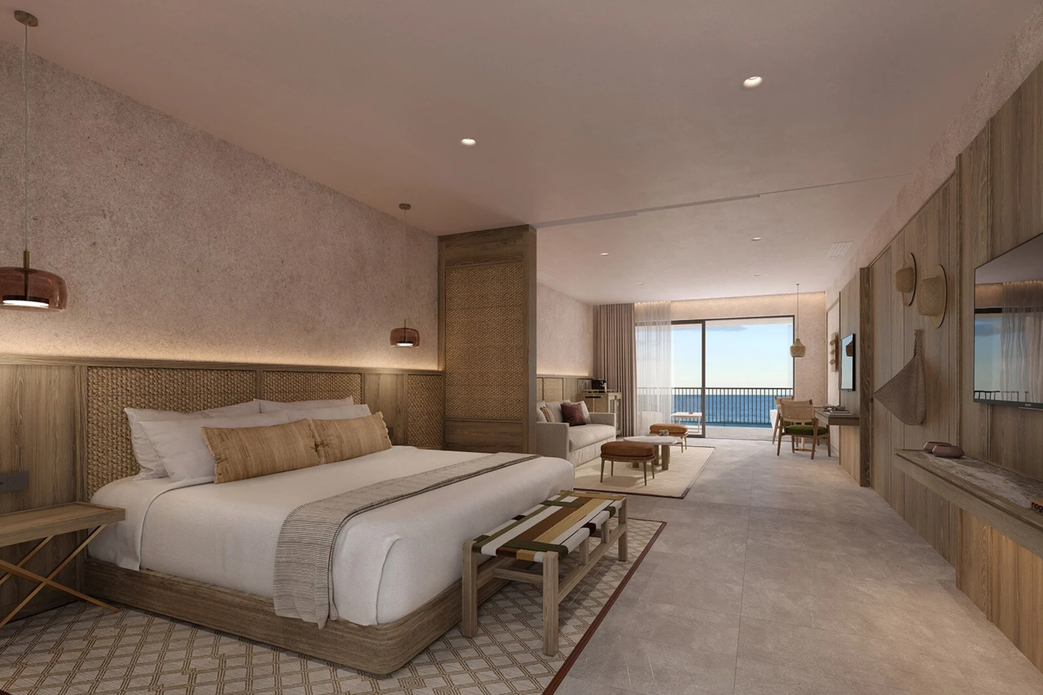 estancia one bedroom suite at UNICO Riviera Nayarit