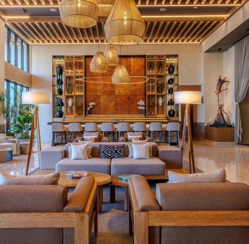 lobby and lobby bar at UNICO Riviera Nayarit