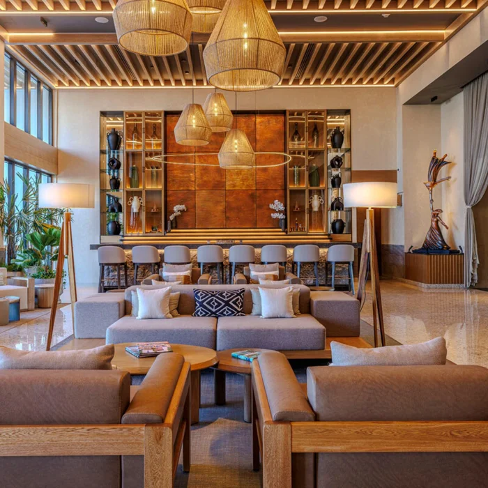 lobby and lobby bar at UNICO Riviera Nayarit