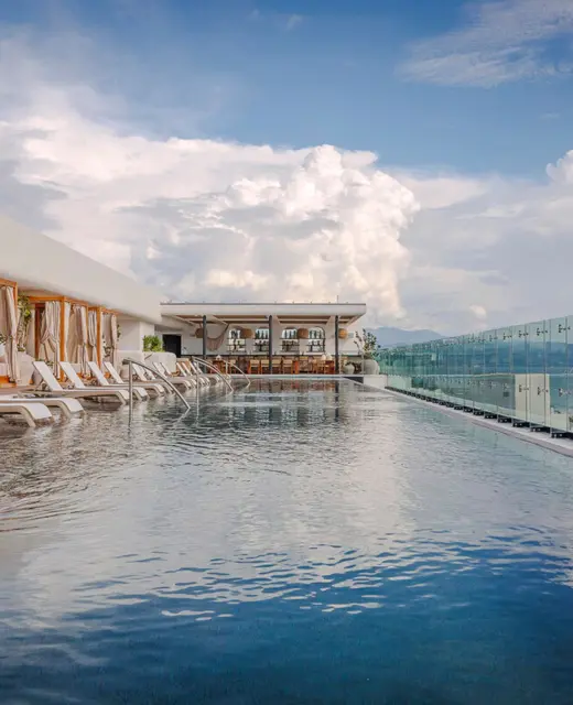 rooftop pool and bar at UNICO Riviera Nayarit