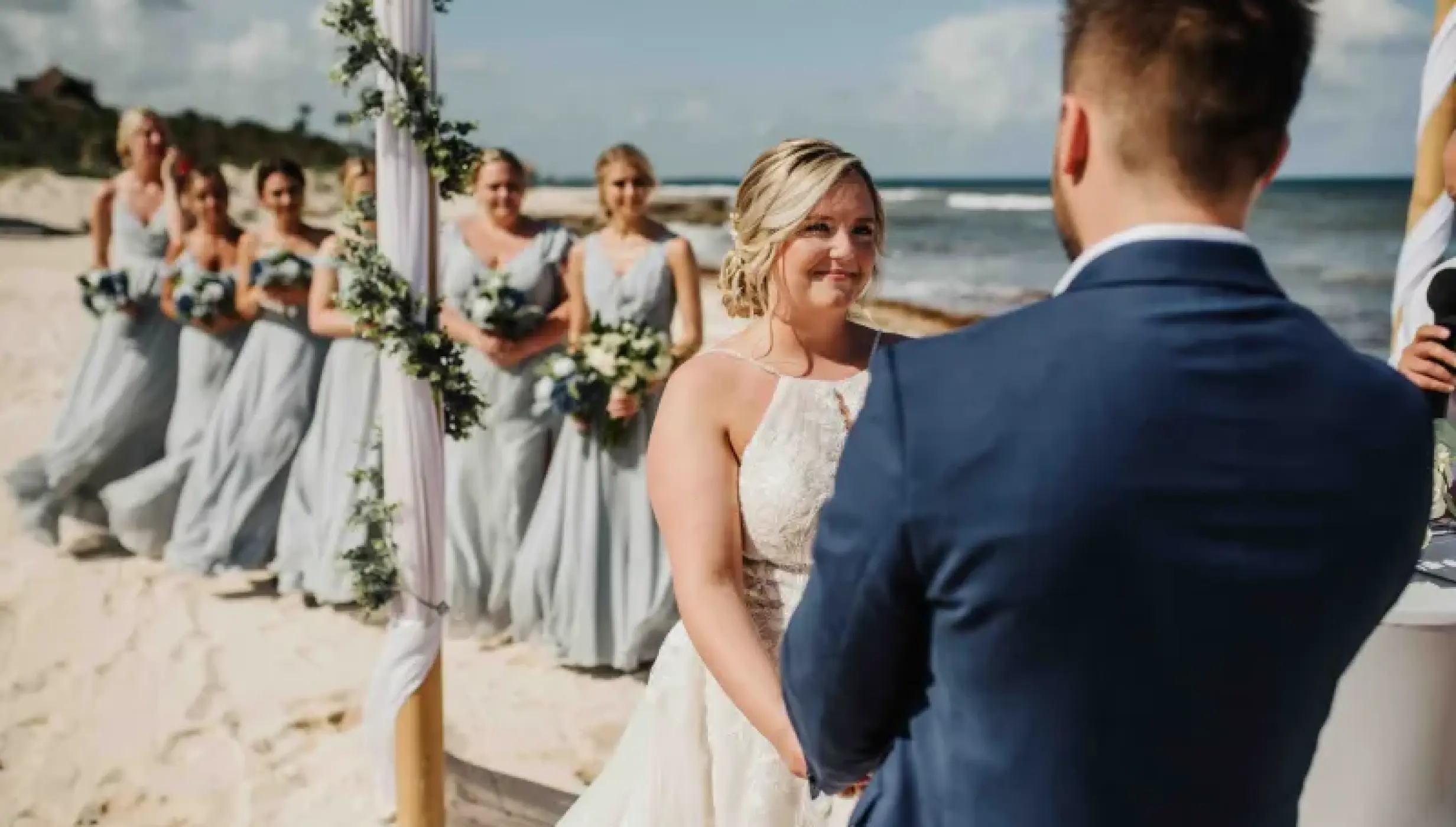 ceremony at Valentin Imperial Maya resort