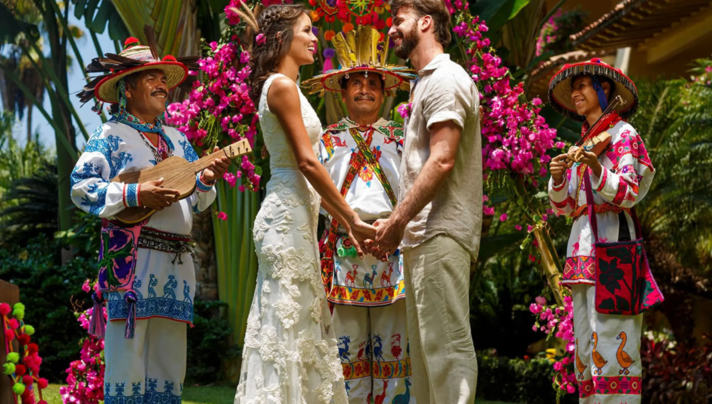 Huichol wedding ceremony at Velas Vallarta, Puerto Vallarta