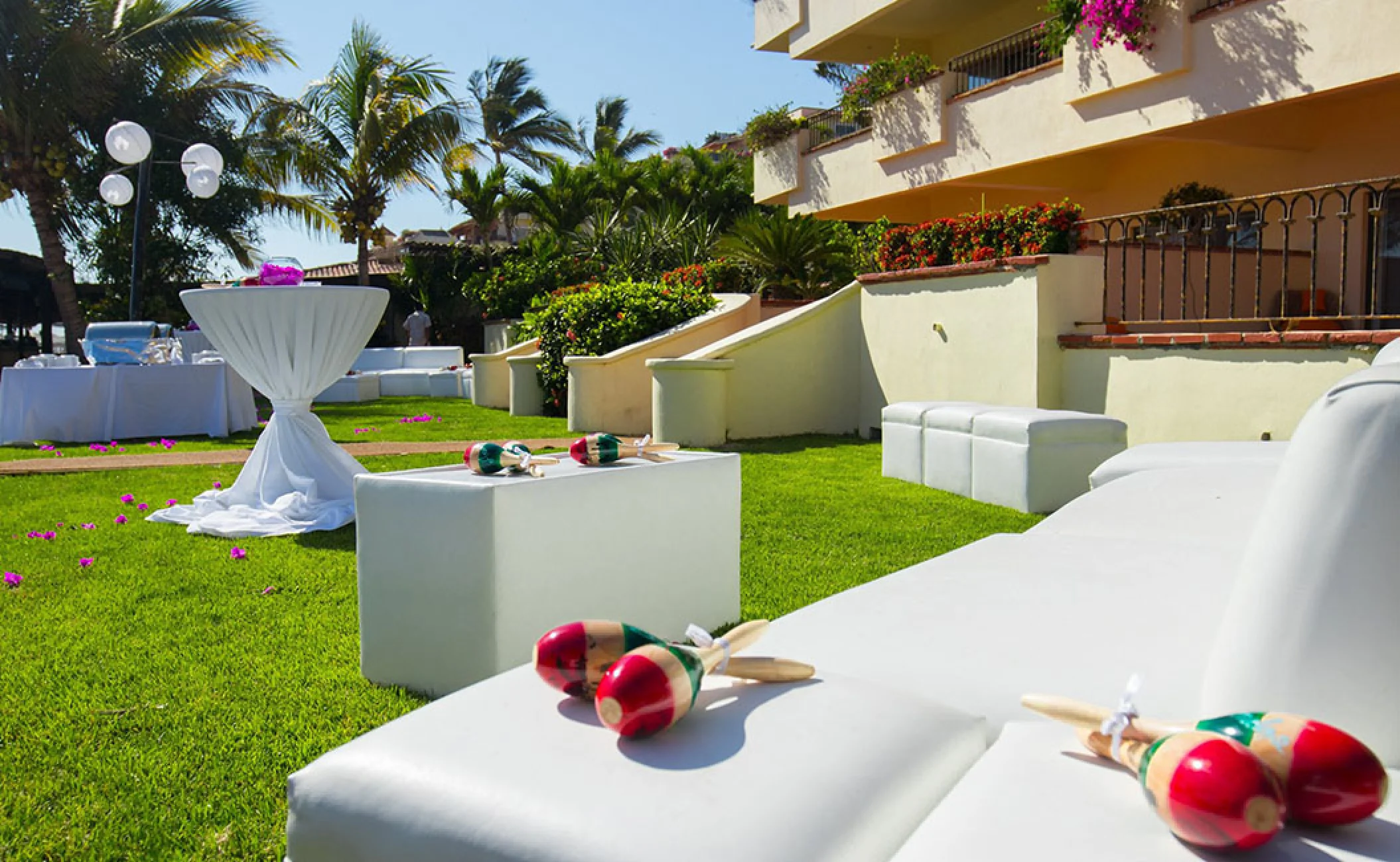 Riviera Garden Wedding Venue at Velas Vallarta Resort.