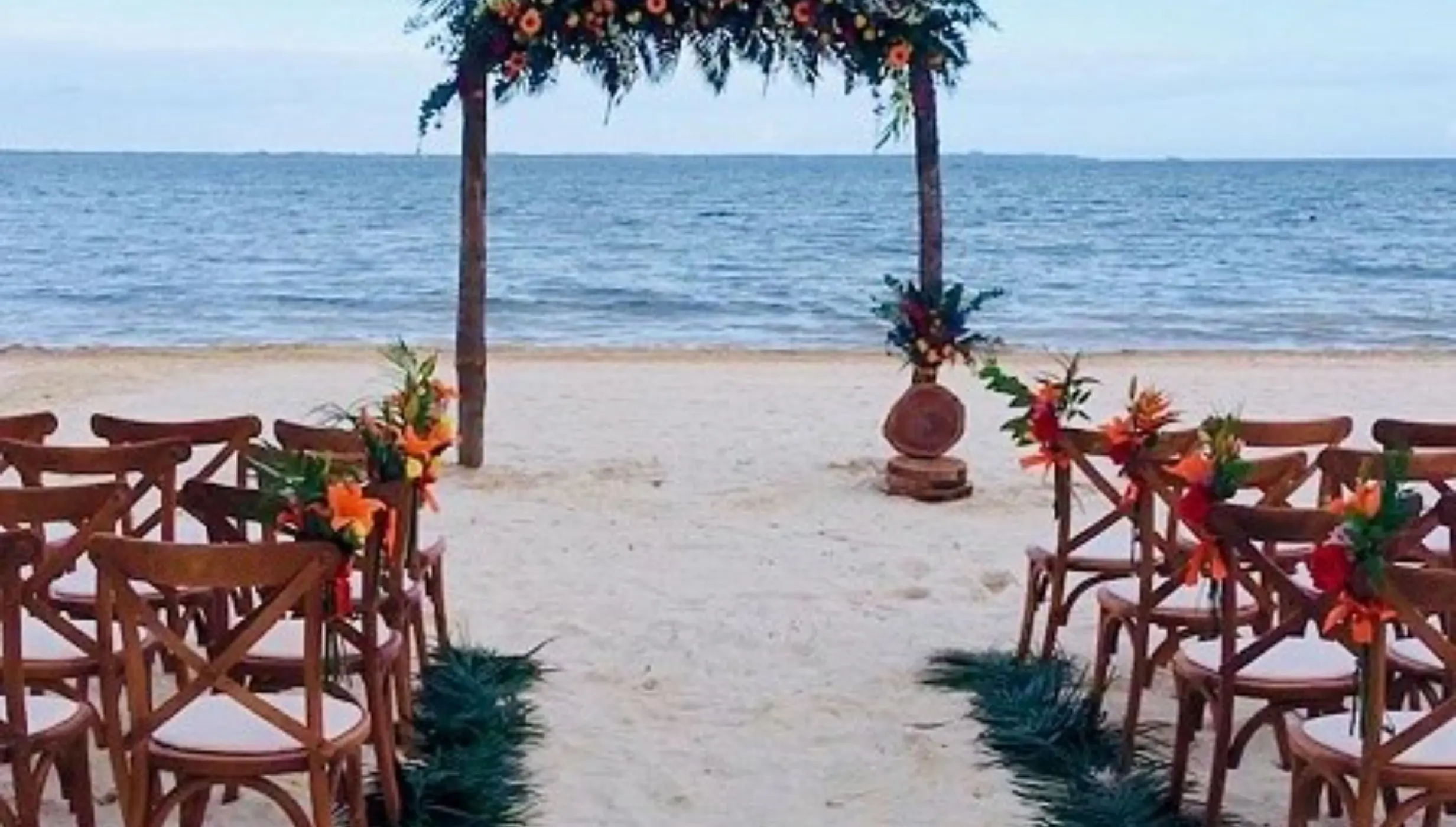 capricos beach venue at Villa del Palmar Cancun