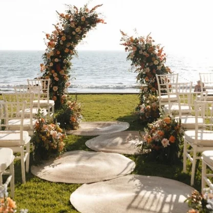 garden venue at Villa La Estancia riviera nayarit