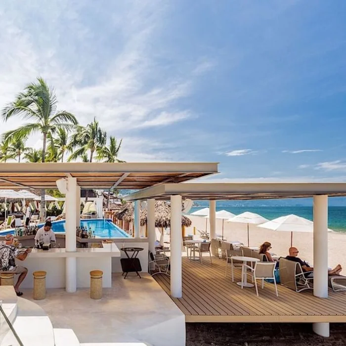 beach bar at Villa Premiere Boutique Hotel