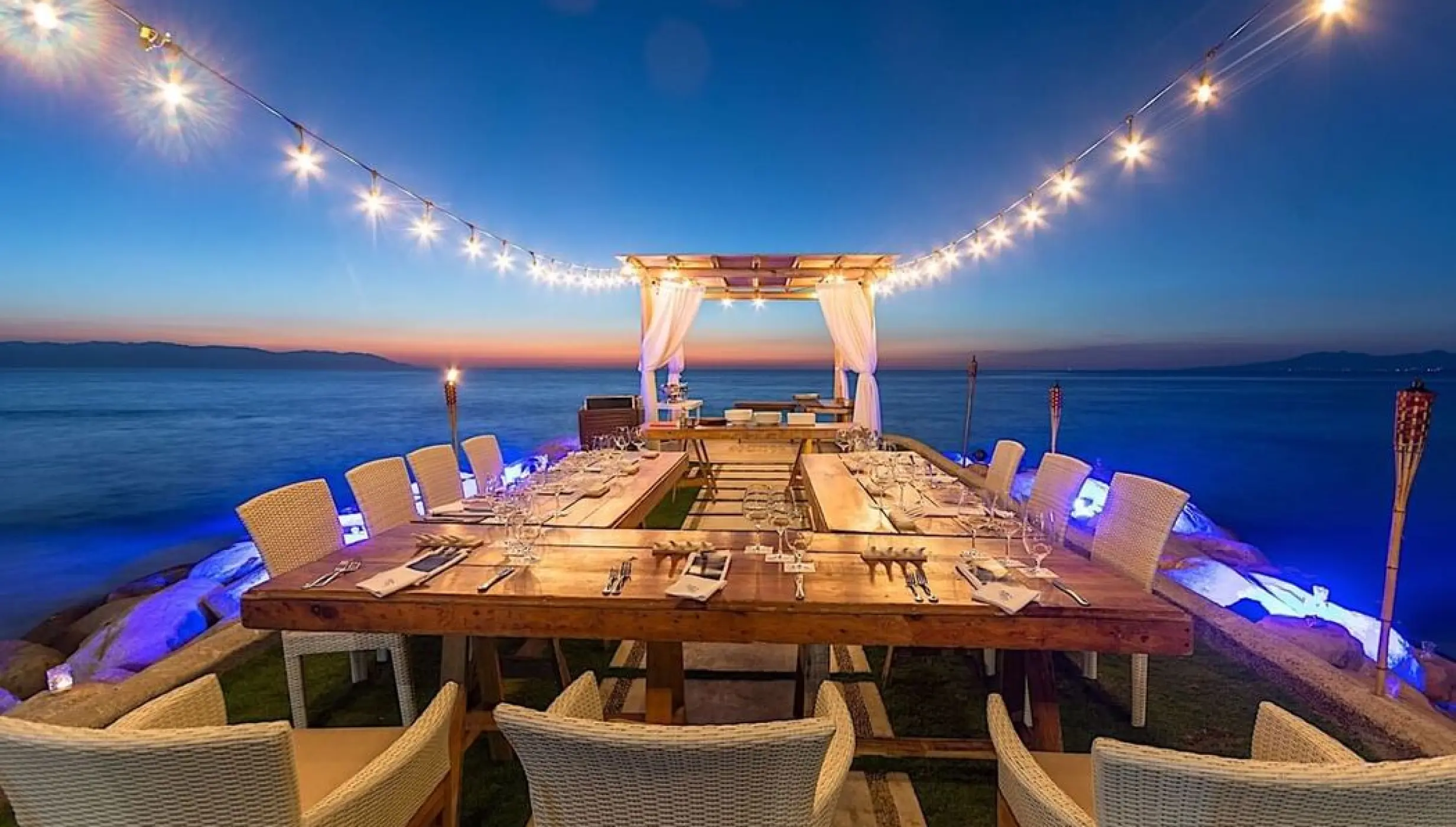 jetty venue at Villa Premiere Boutique Hotel