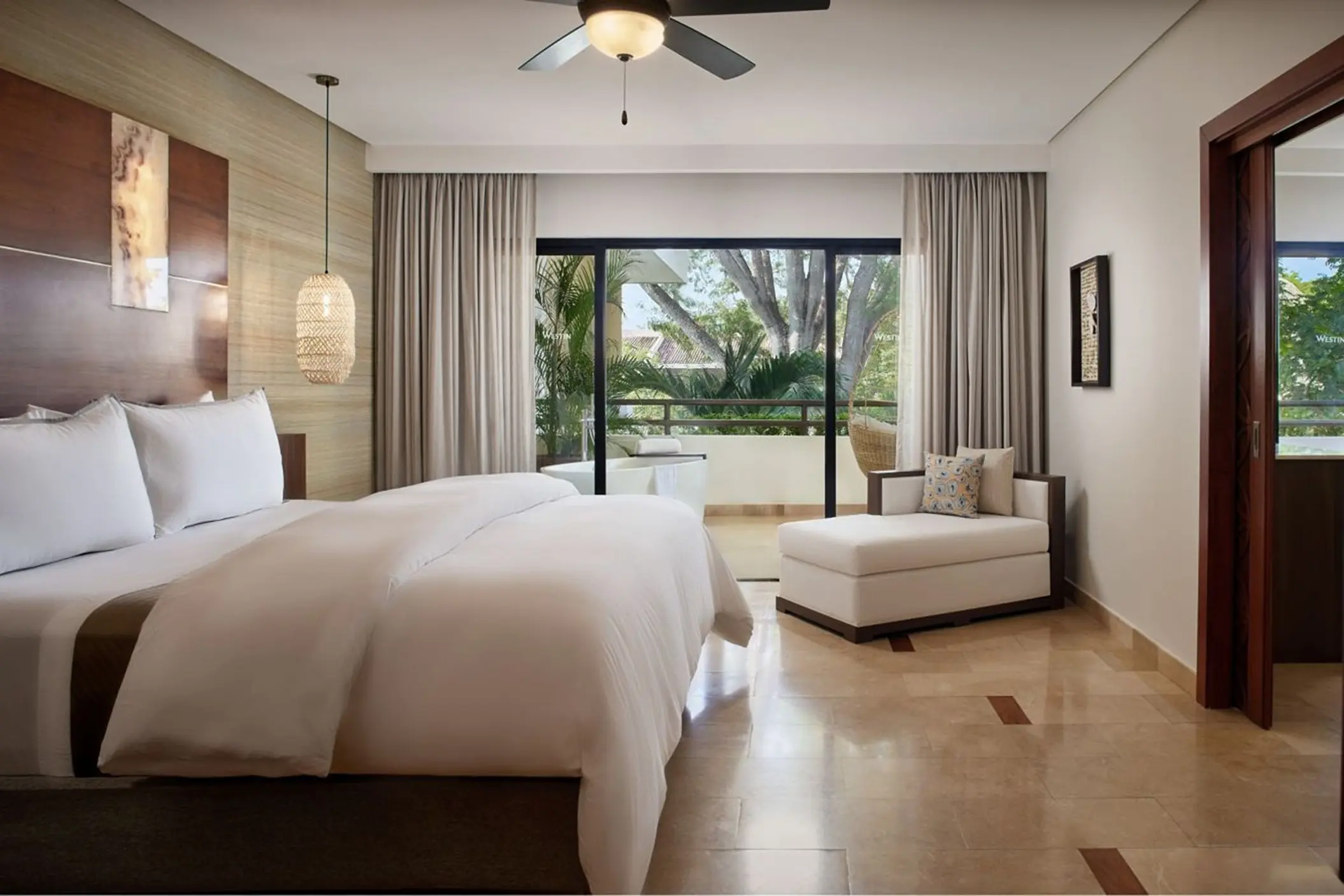 garden view room at The Westin Reserva Conchal