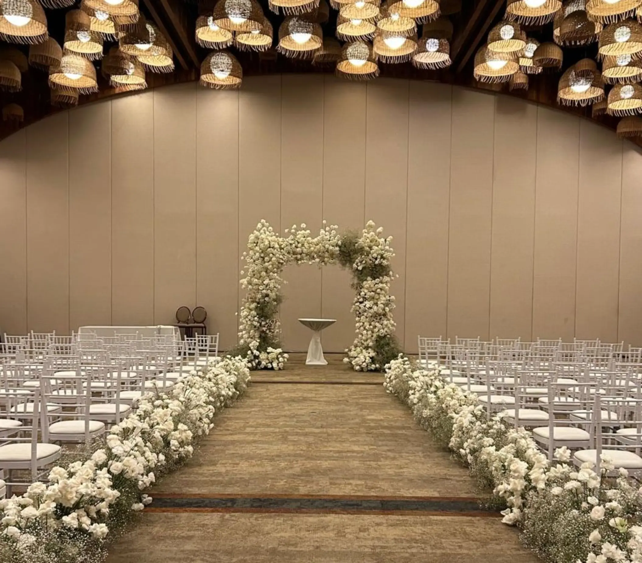 Diego Ballroom wedding ceremony at Hotel Xcaret Arte, Riviera Maya