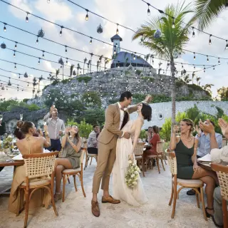 Playon Piramide at Xcaret Arte