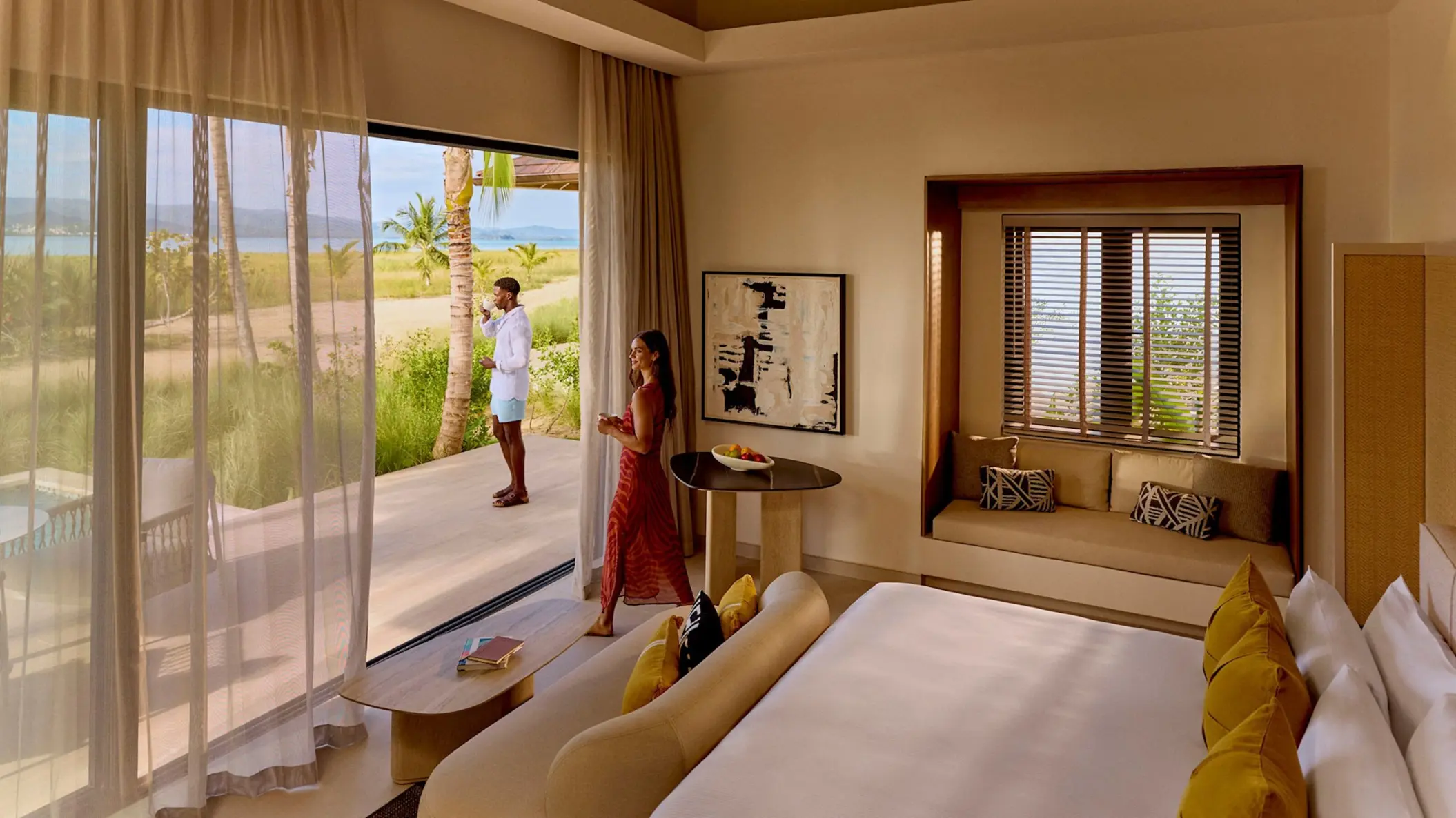 Bungalow suite with ocean views at Zemi Miches, Punta Cana