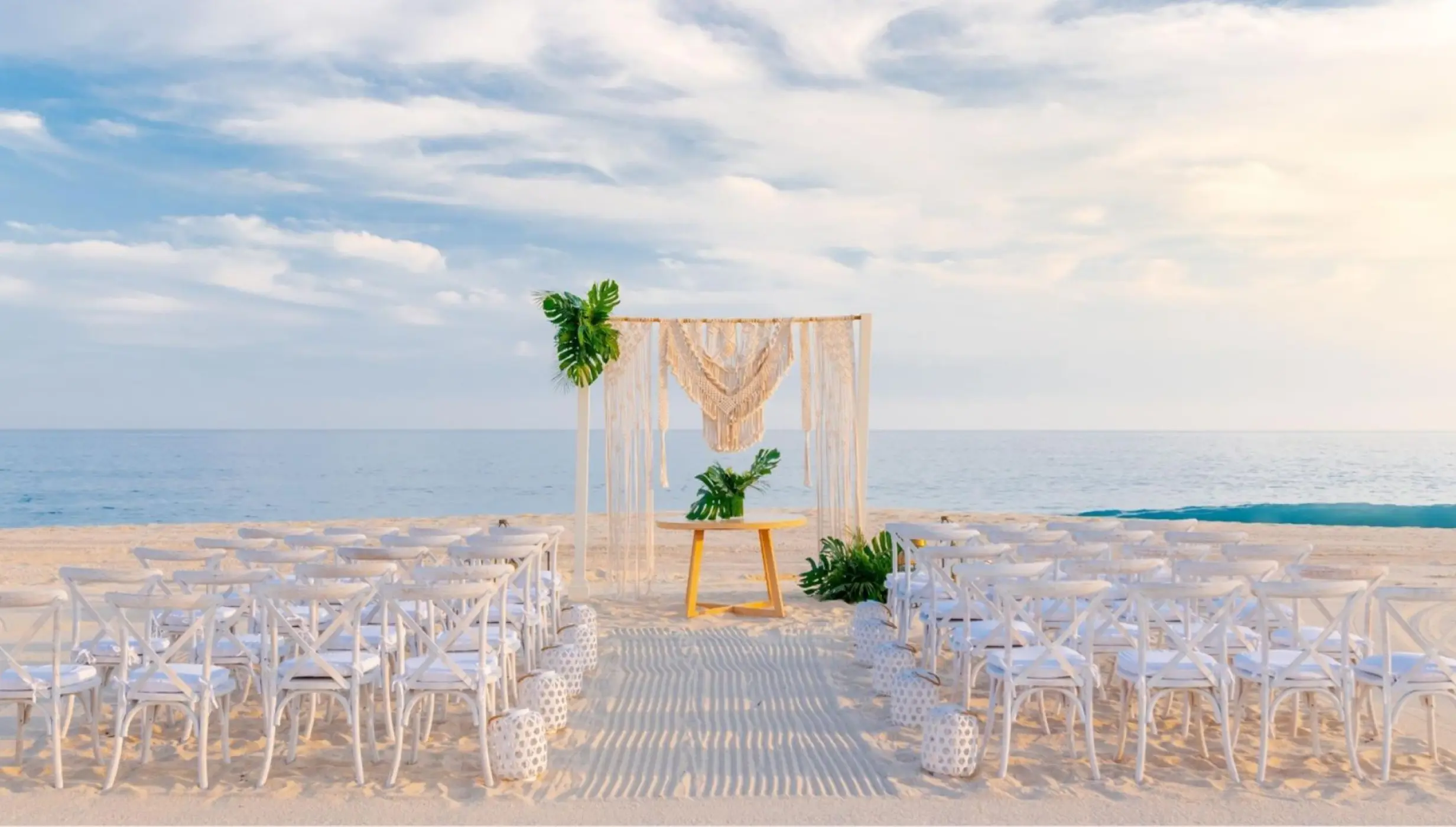 beach venue at Zoetry Casa Del Mar Los Cabos