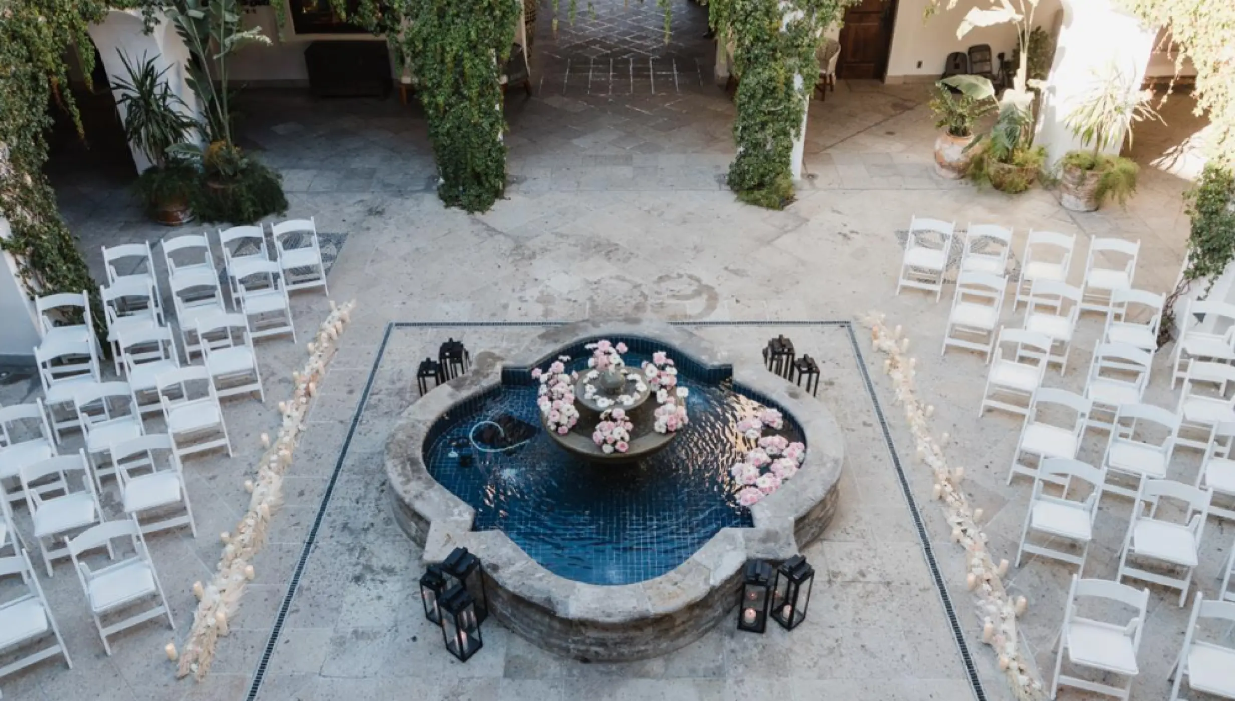 el patio venue at Zoetry Casa del Mar Los Cabos