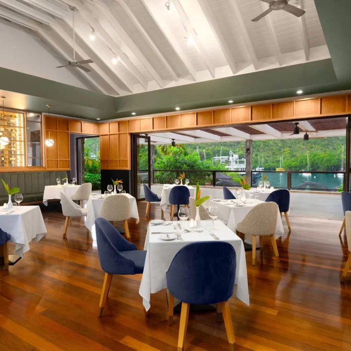 1461 restaurant at Zoetry Marigot Bay St. Lucia