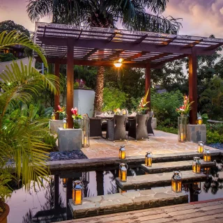 alexandria pergola at Zoetry Marigot Bay St. Lucia