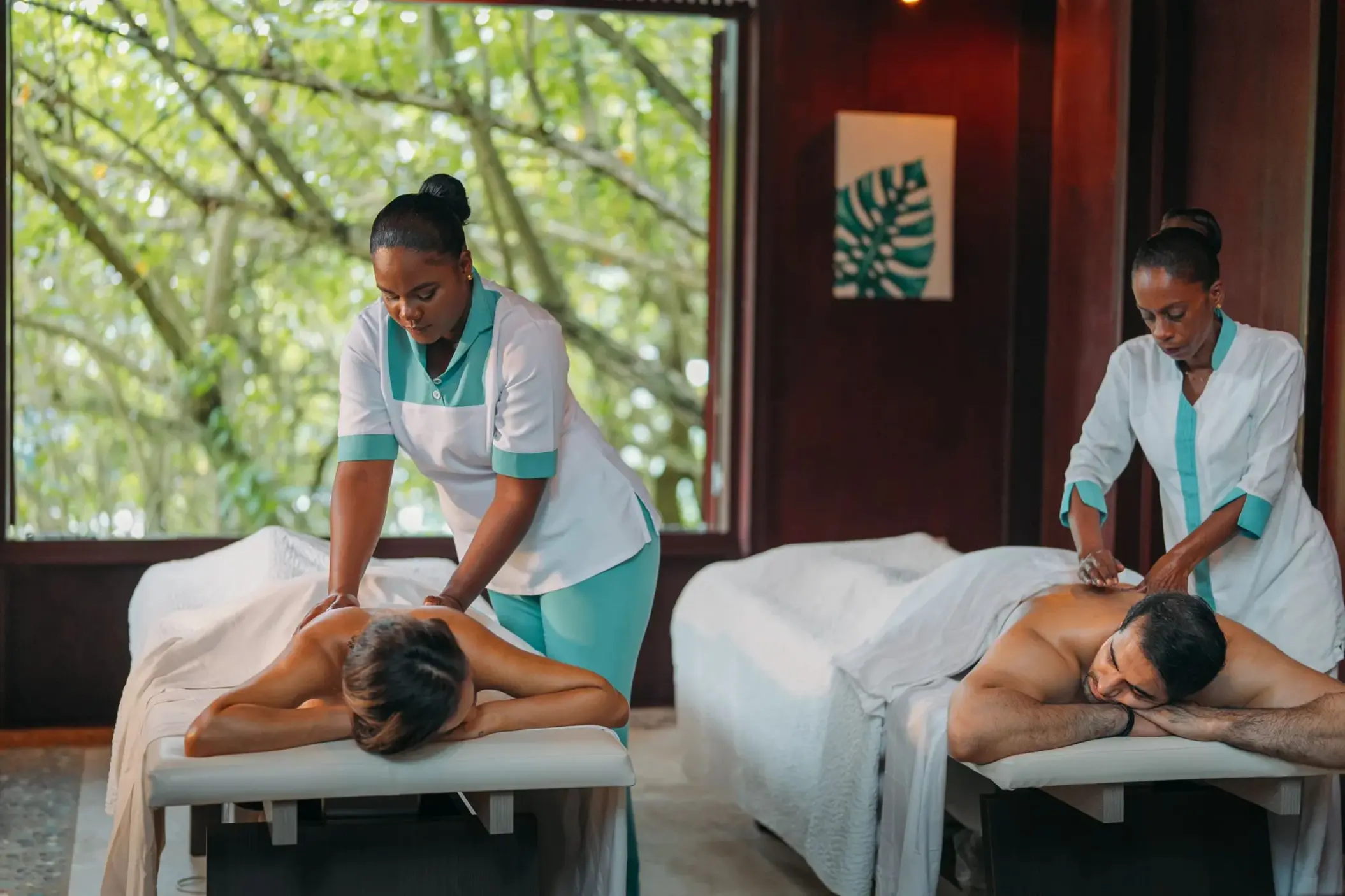 Couples massage at Zoetry Marigot Bay, Saint Lucia