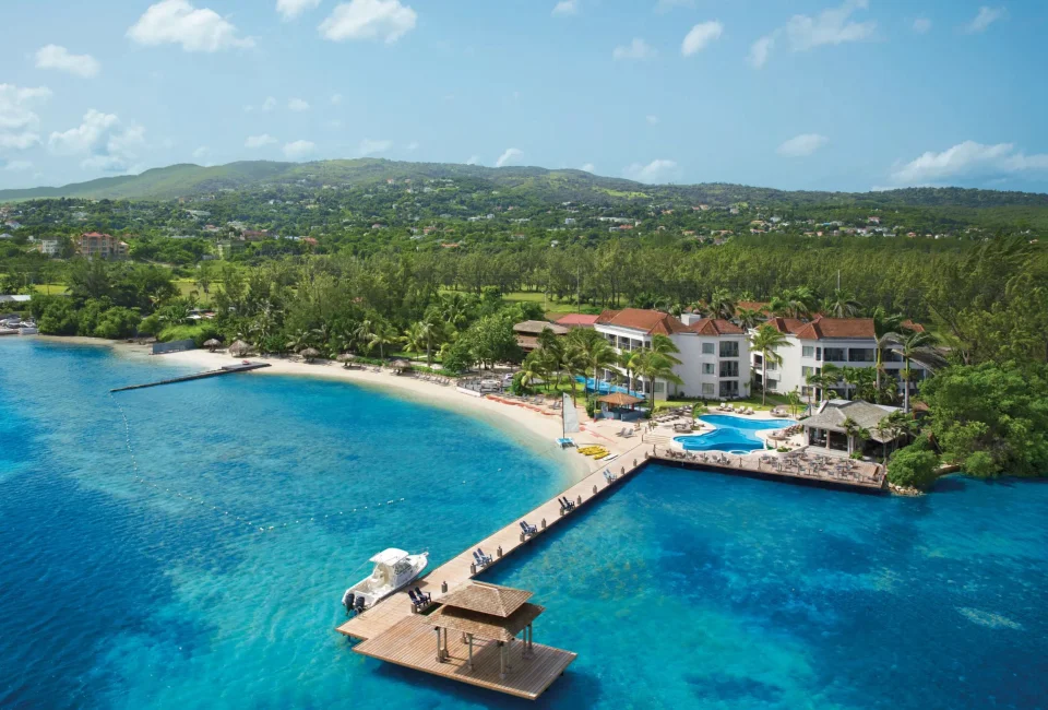 aerial view of Zoetry Montego Bay resort