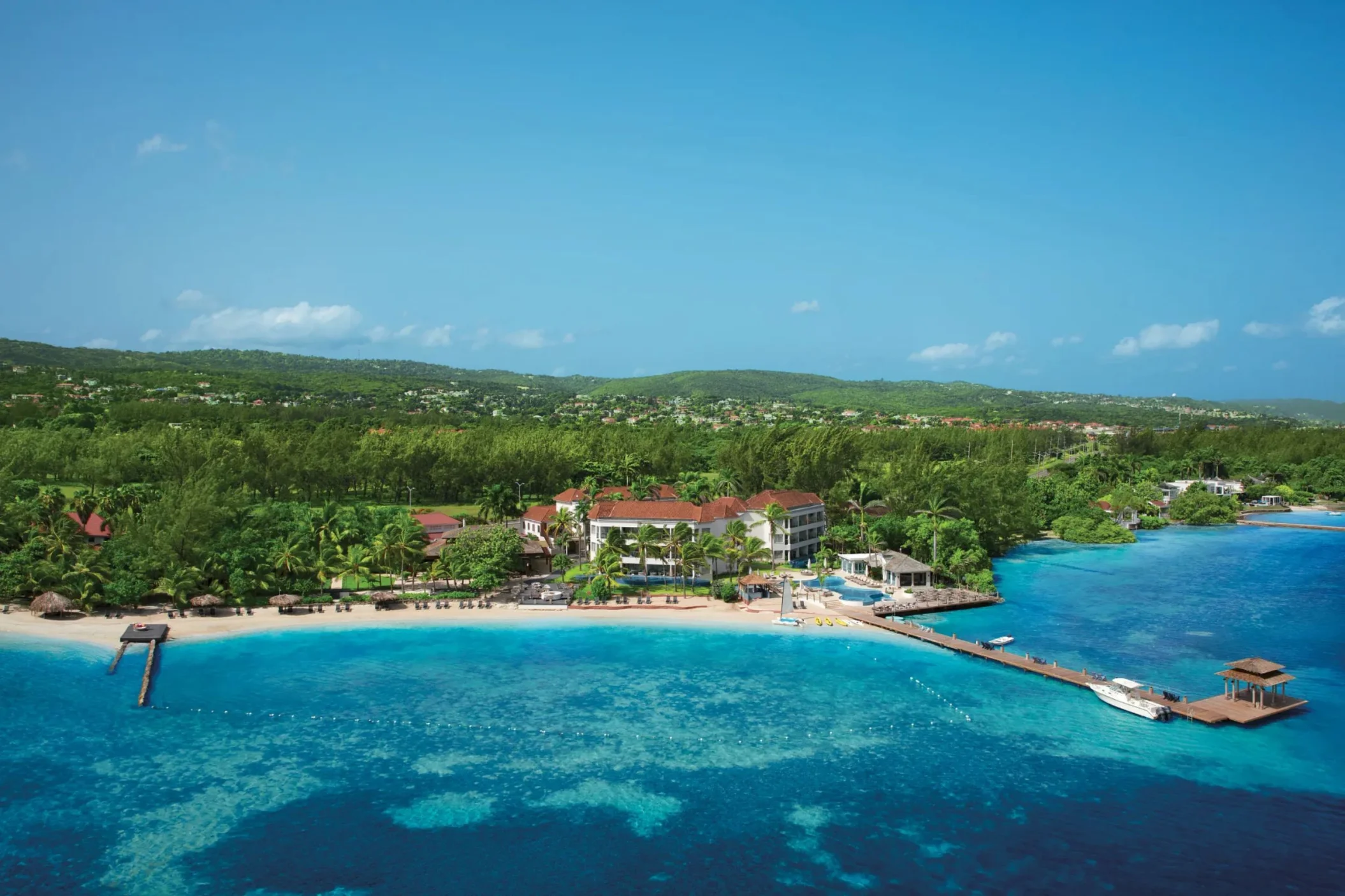 aerial view of Zoetry Montego Bay