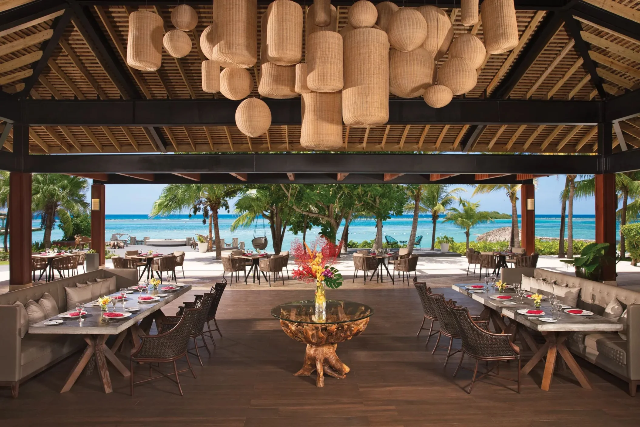 coyaba restaurant at Zoetry Montego Bay
