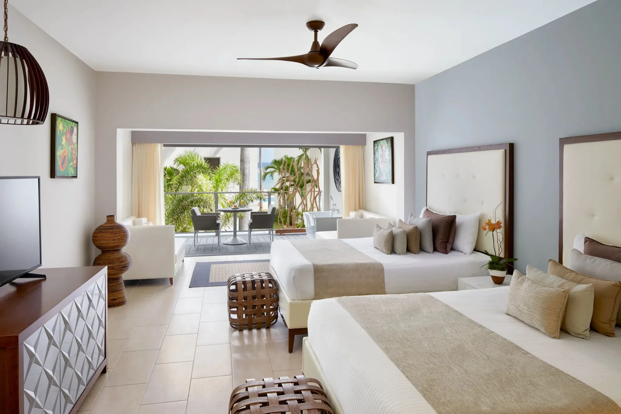 junior suite ocean view at Zoetry Montego Bay