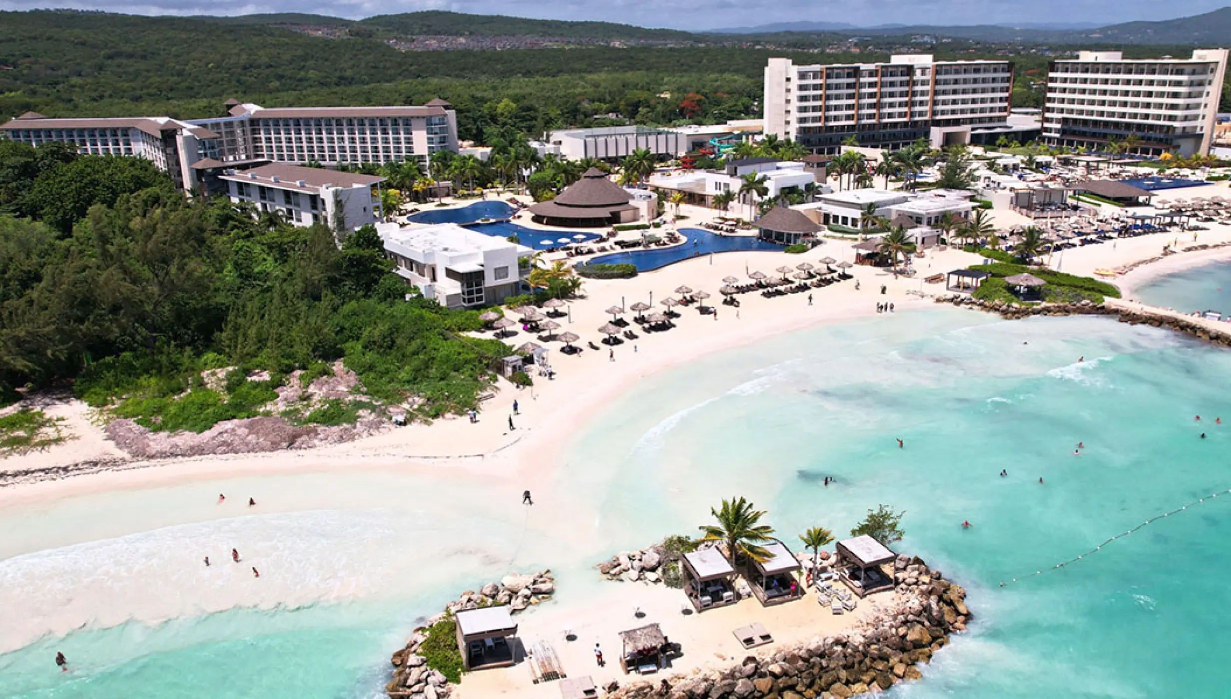 Beach Wedding Venue at Royalton Blue Waters.