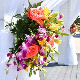 Destination Wedding Setup at Royalton Blue Waters.