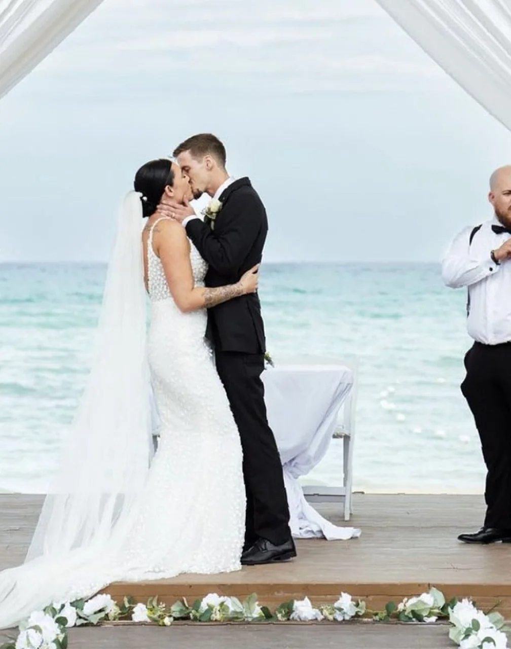 Destination Wedding at Royalton Blue Waters.