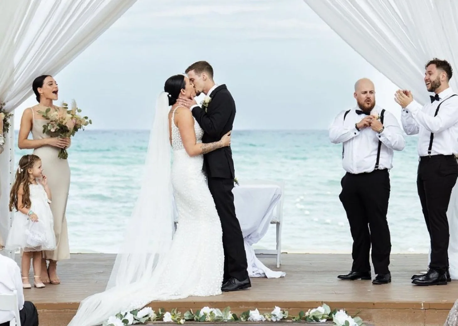 Destination Wedding at Royalton Blue Waters.