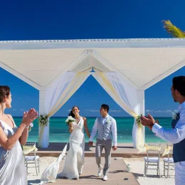 Destination Wedding at Royalton Blue Waters.