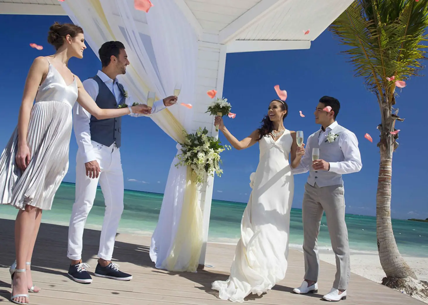 Destination Wedding at Royalton Blue Waters.