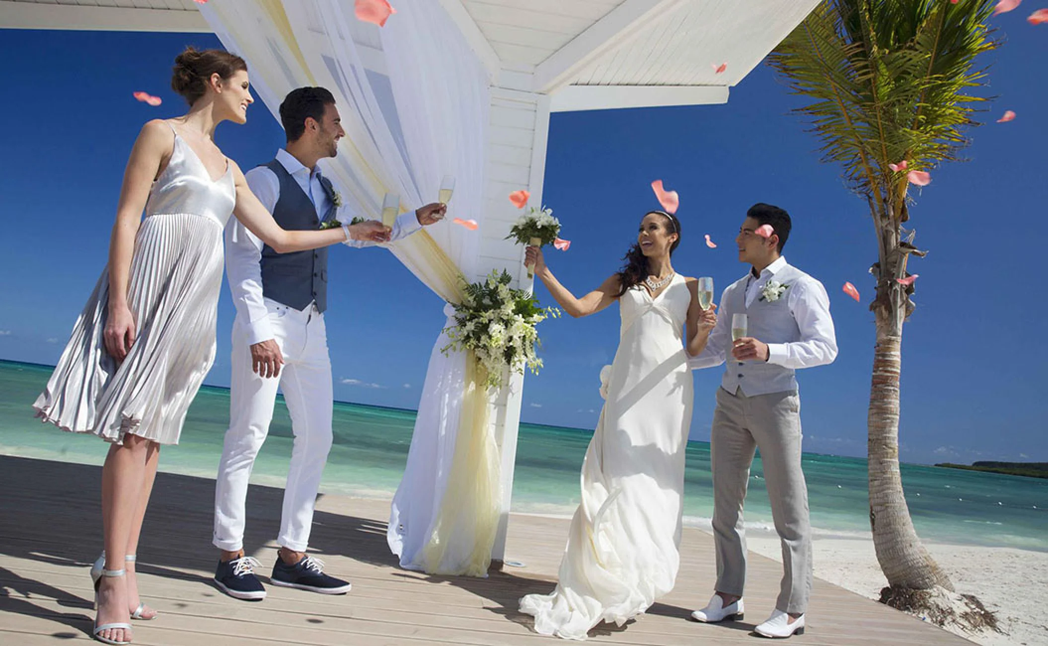Destination Wedding at Royalton Blue Waters.