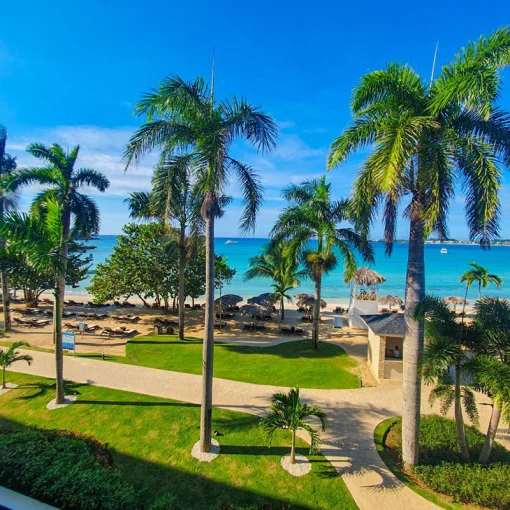 Royalton Negril Beach and garden Overview.