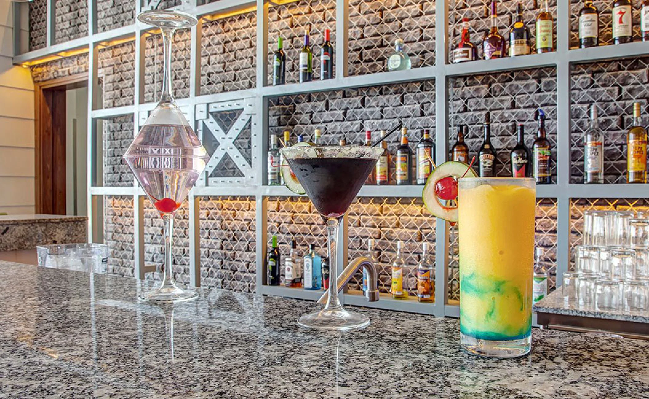 Royalton Negril Lobby Bar Wedding Cocktail Venue.