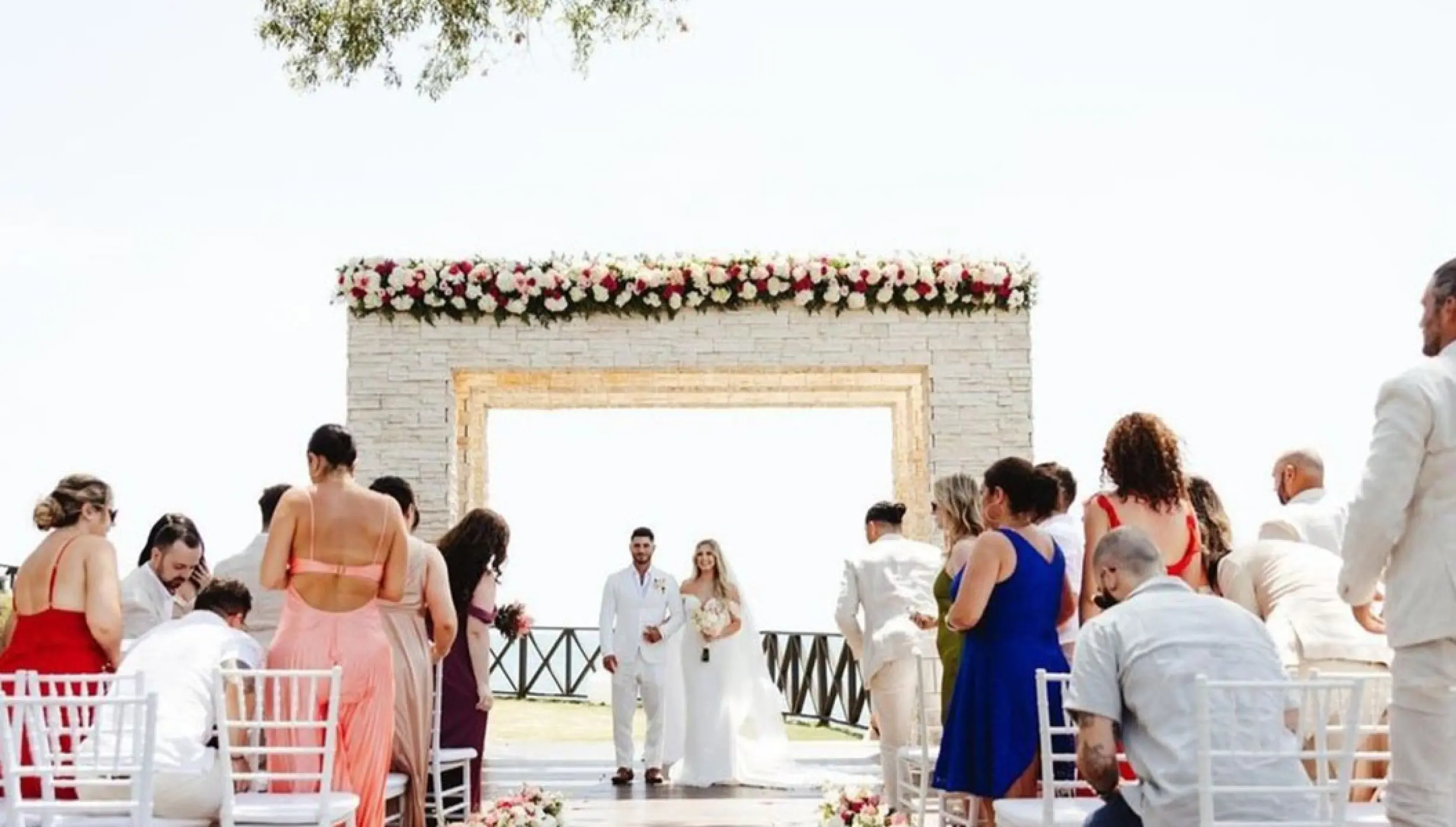 Royalton Negril Ocean Point Gazebo Wedding Venue.