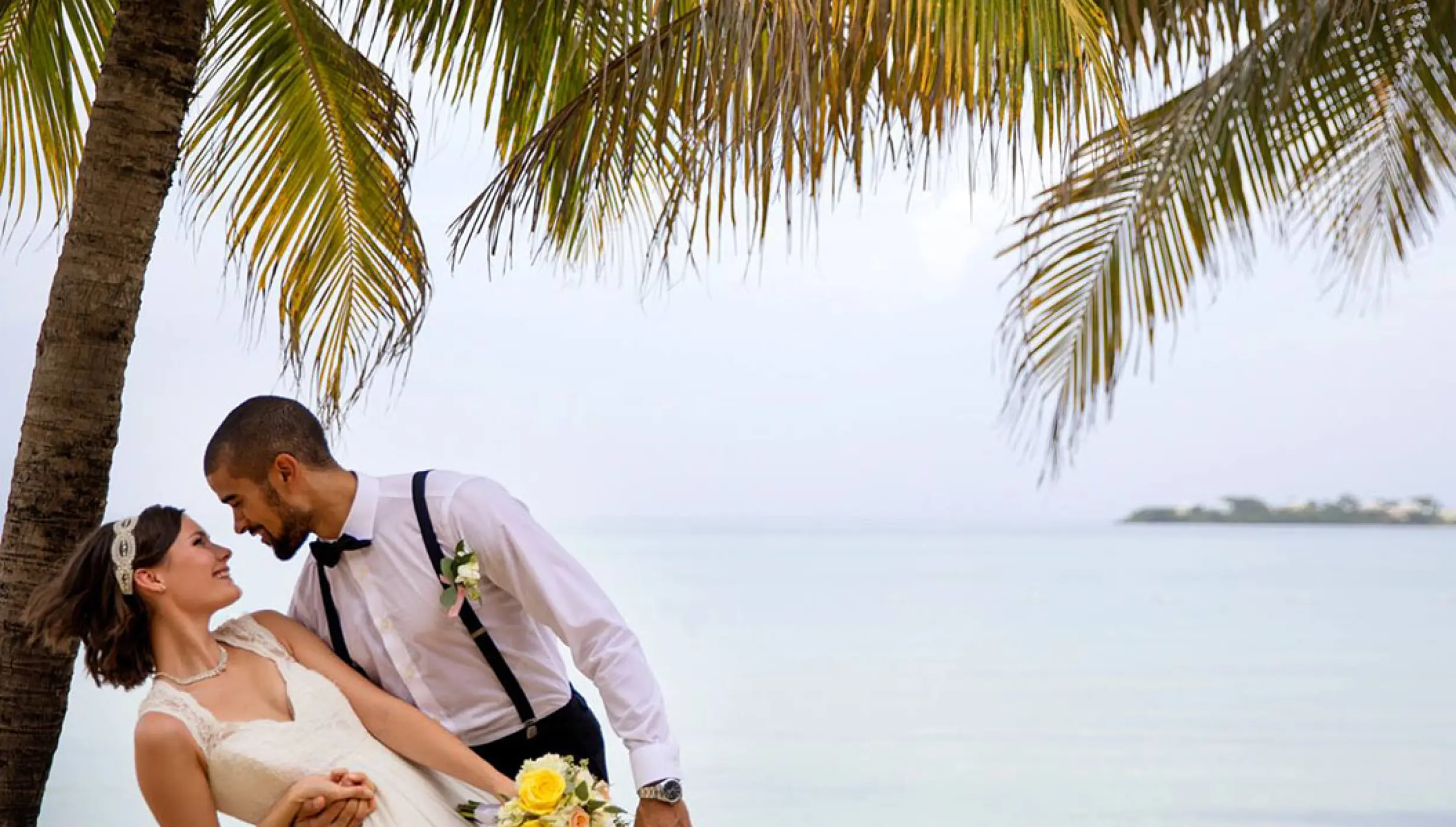 Royalton Negril couple at Beach Wedding Venue.