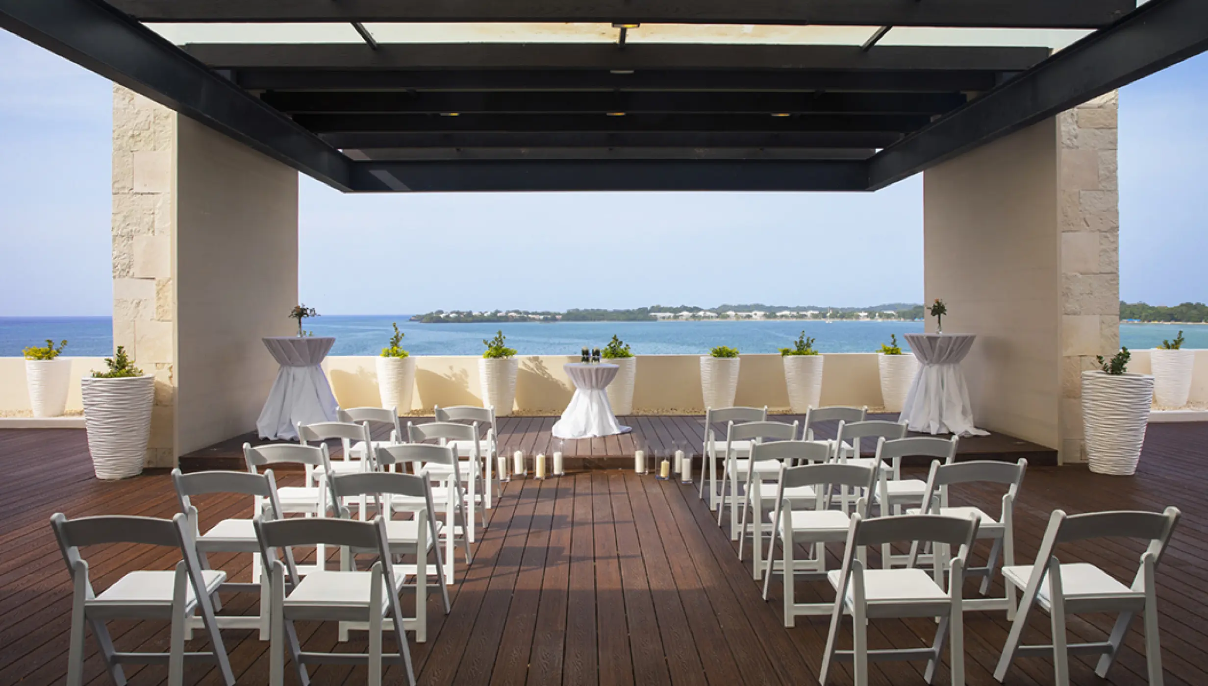 Royalton Negril Sky Terrace Wedding Venue.
