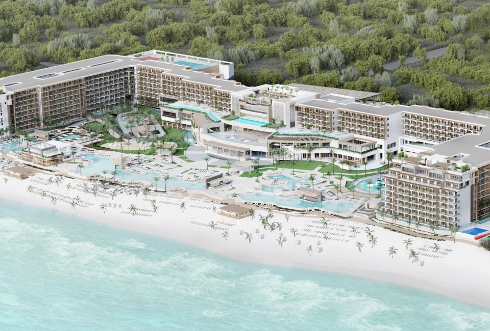 Overview of Royalton splash riviera cancun