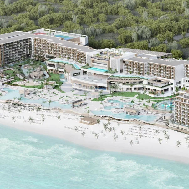 Overview of Royalton splash riviera cancun