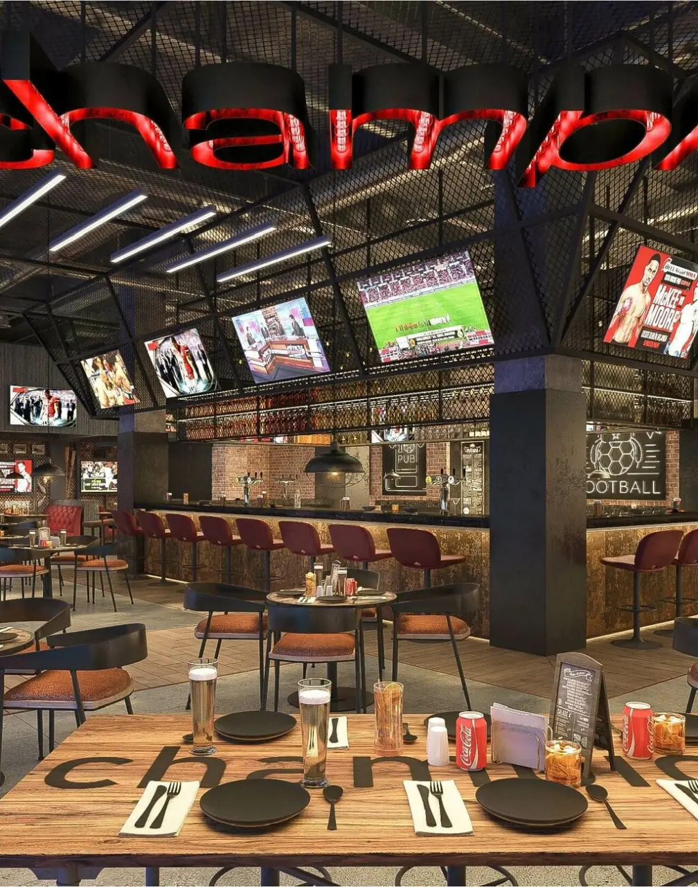Score Sports Bar at Royalton splash riviera Cancun