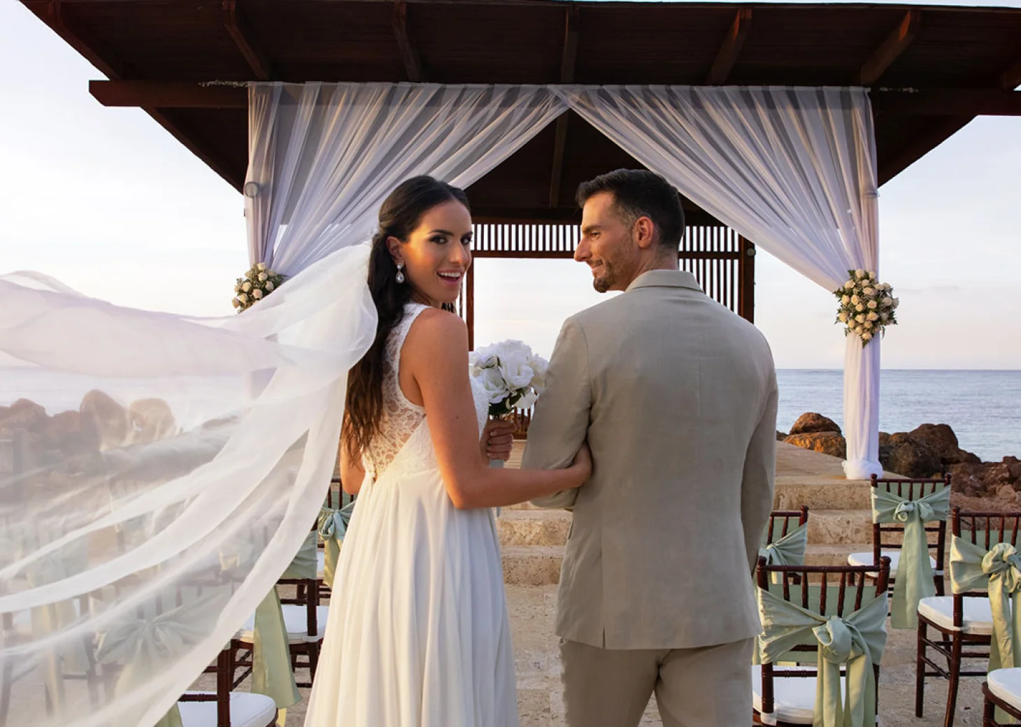 Destination Wedding at Royalton Blue Waters.