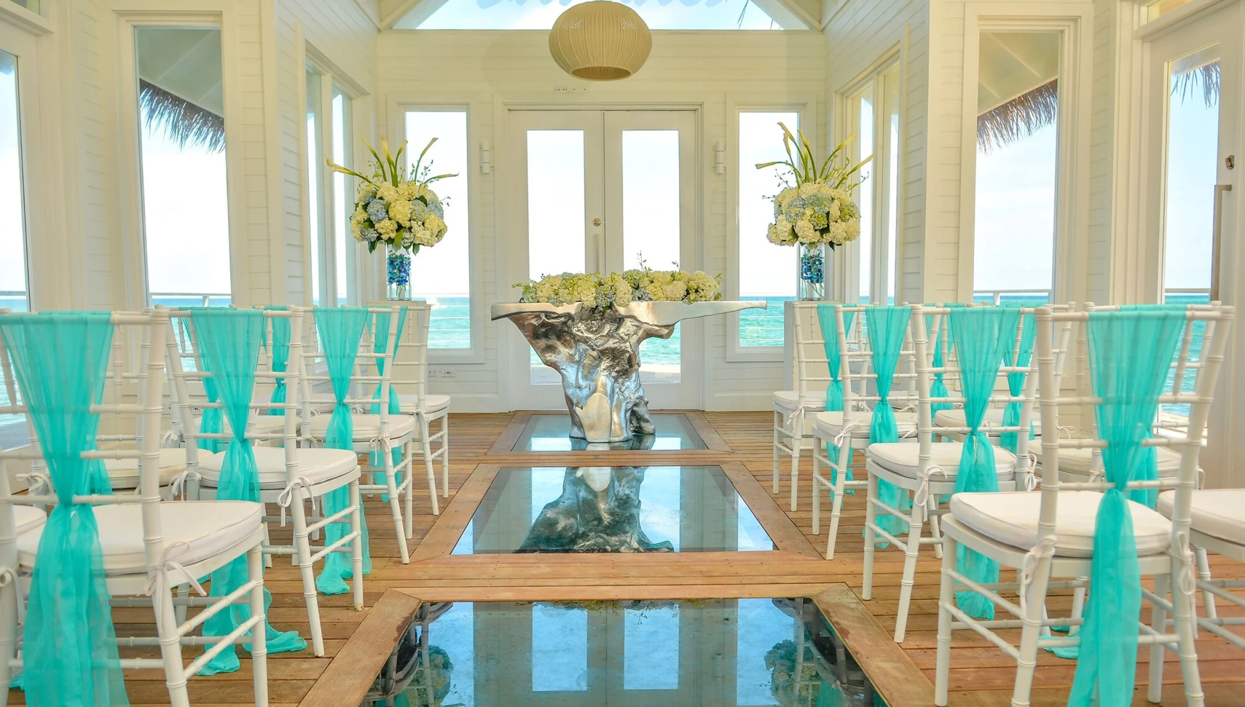 Overwater chapel at Sandals Montego Bay