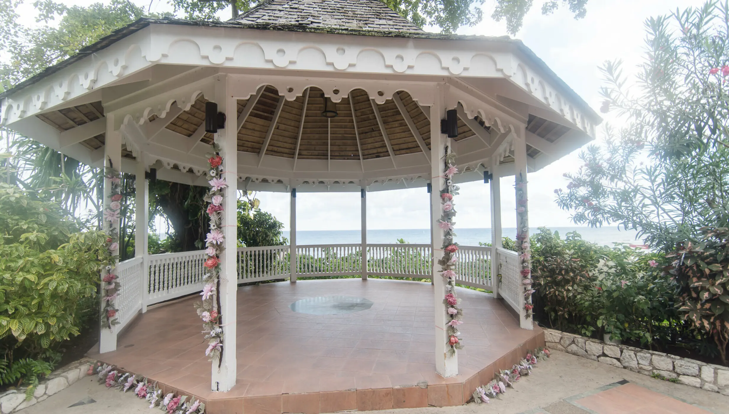 Gazebo garden at Sandals Ochi