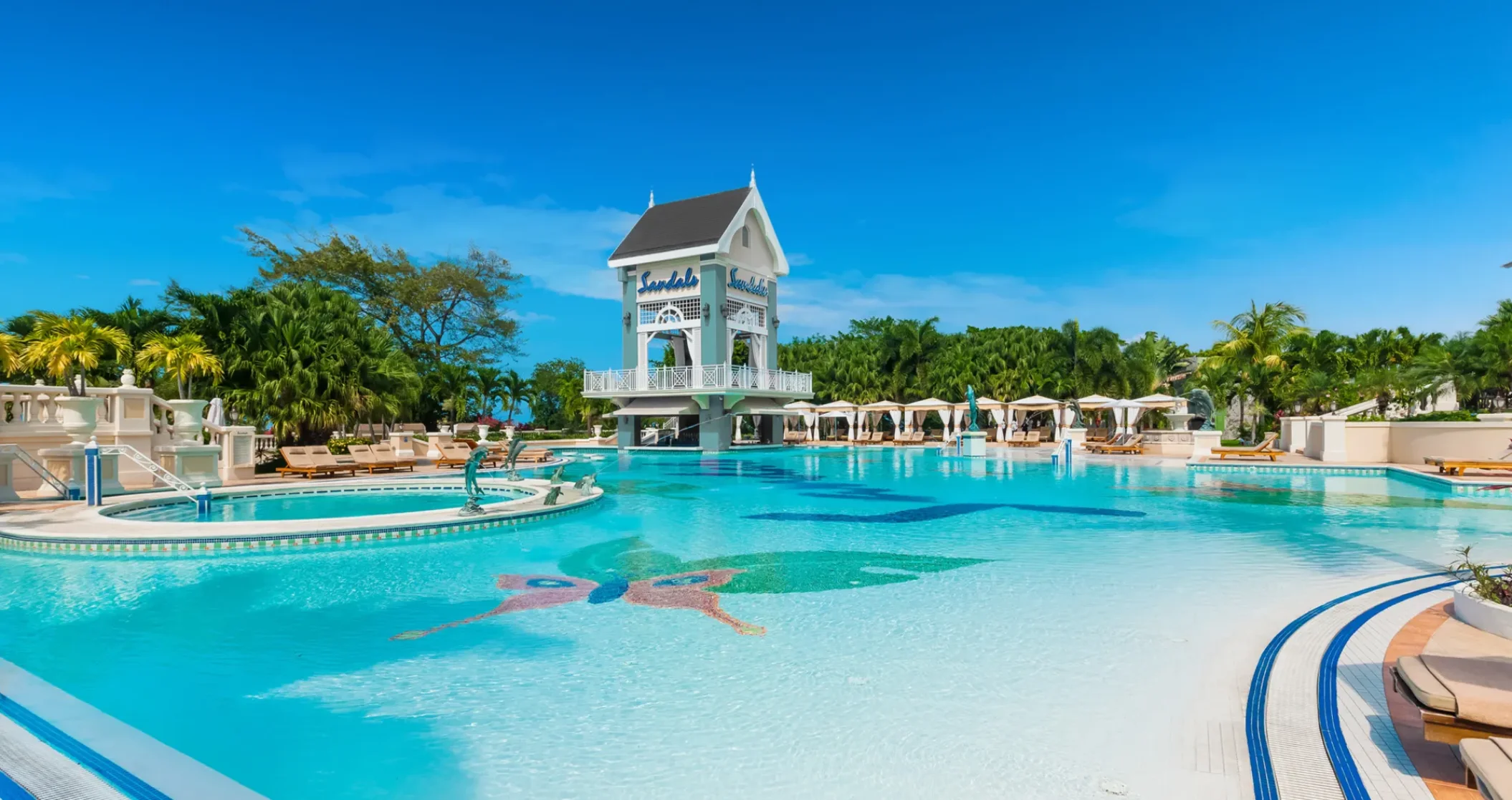 Main pool at Sandals Ochi