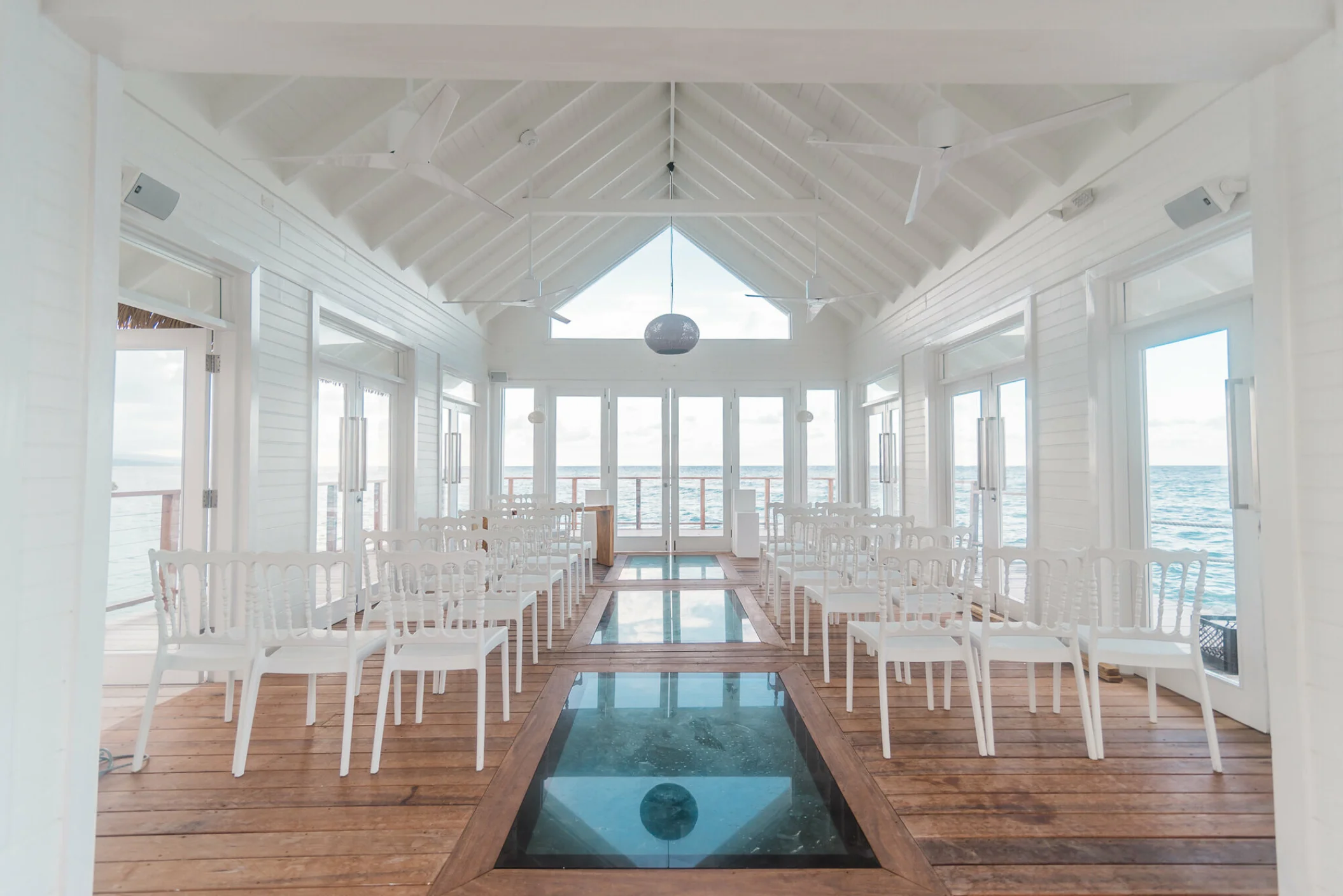 Over water chapel at Sandals Ochi