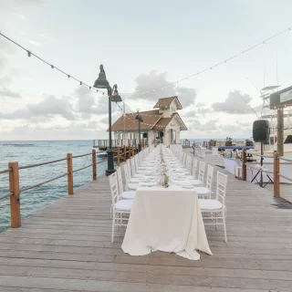 Over the water chapel at Sandals Ochi